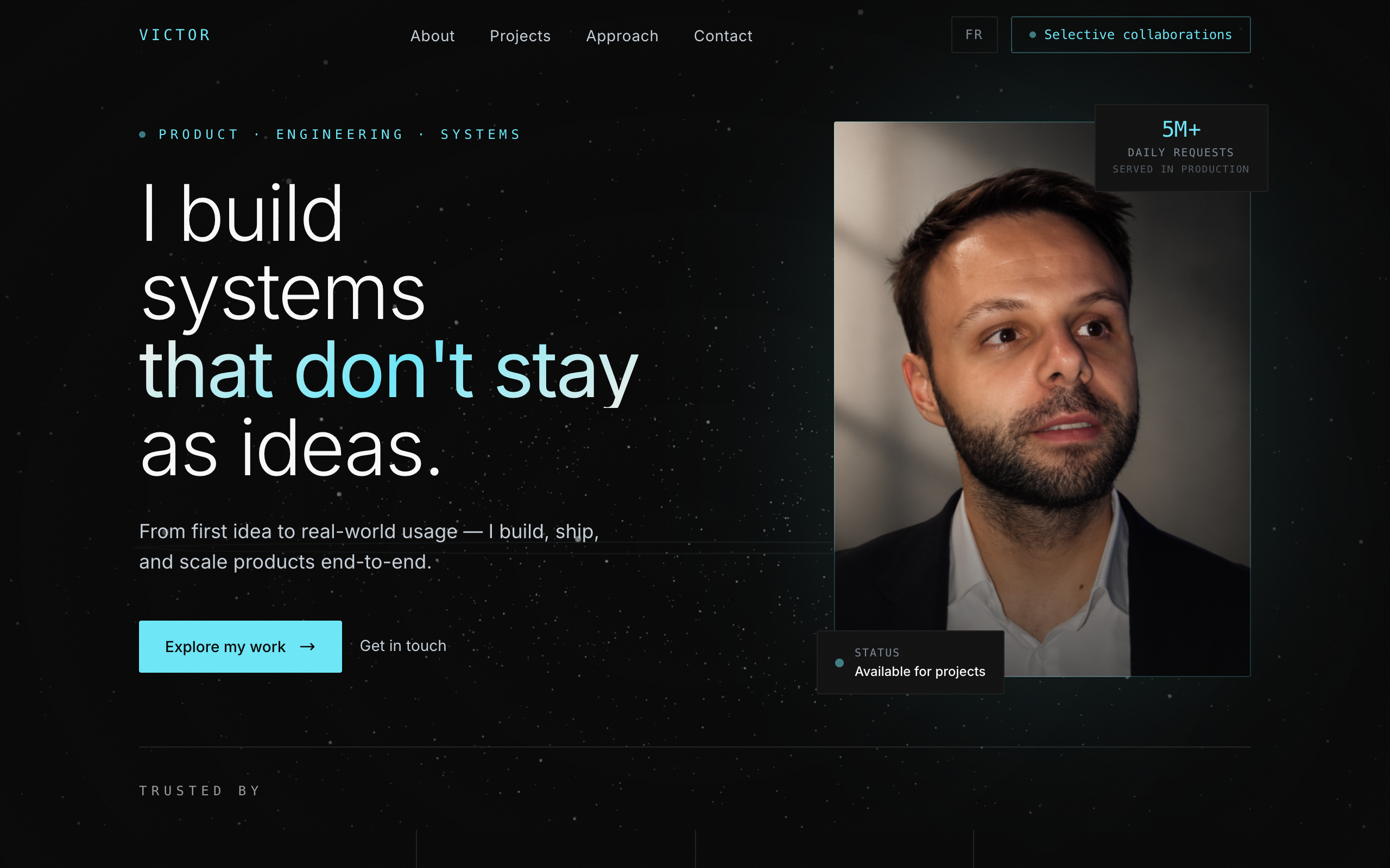 Victor Morel Website